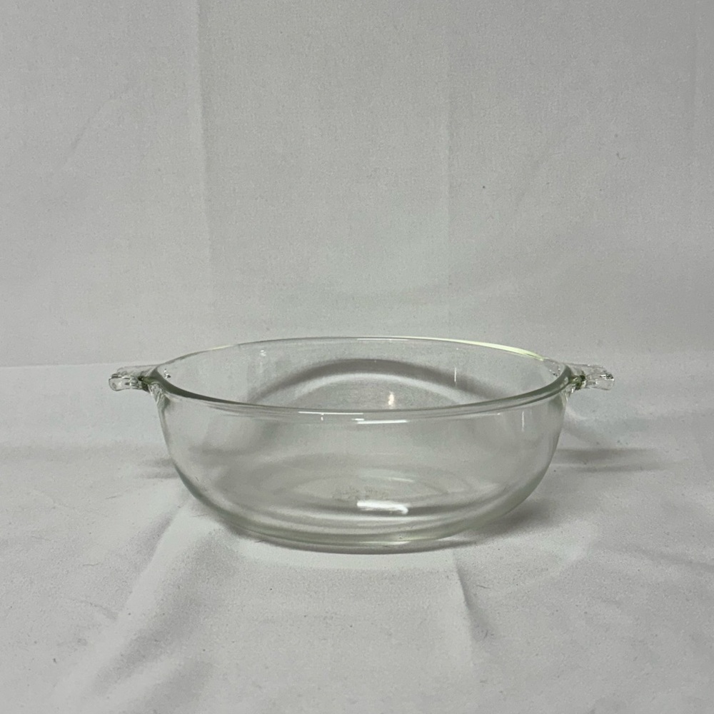 Vintage Pyrex 019 20oz Clear Individual Glass Bowl USA Made Mini Casserole Dish